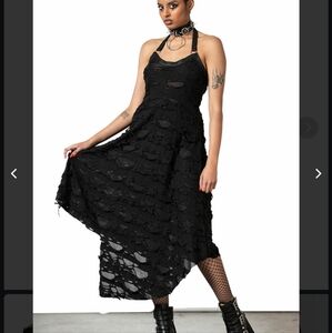 NWT KILLSTAR Nightwire halter dress